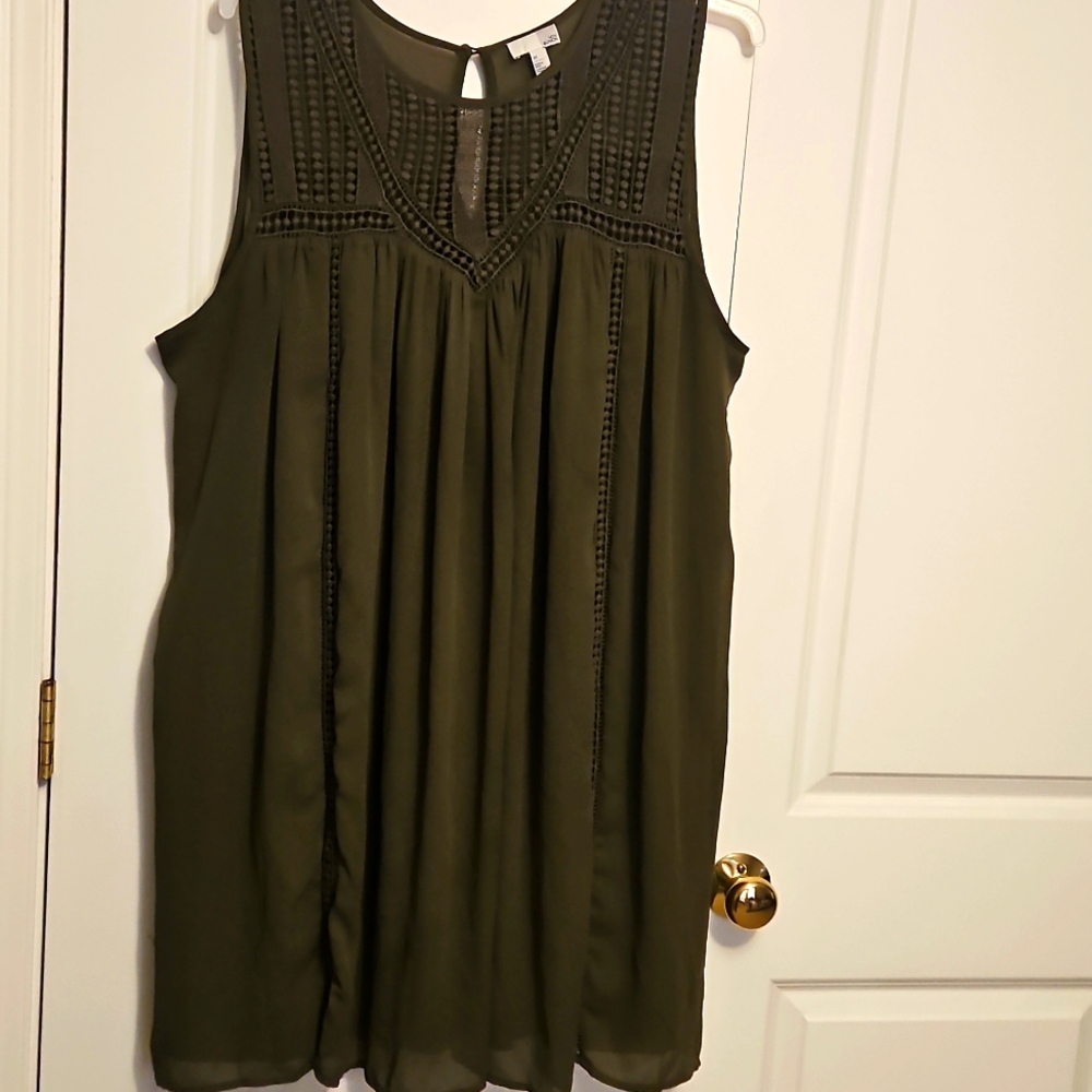 Crotchet dress sz 2x